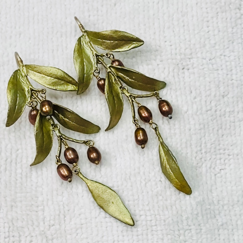 Michael Michaud pierced earrings